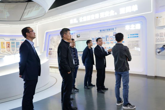 Ideal automobile and Huichuan technology delegation came to saichuan for electronic exchange guidance
