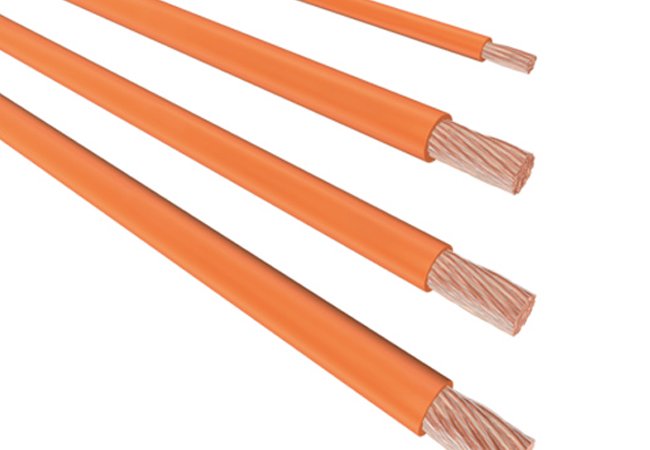 Silicone Rubber HV Unshielded Copper Cable